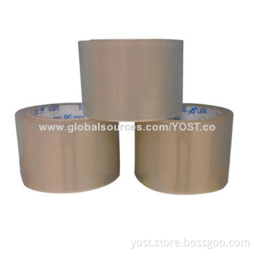 No Bubble Brown Color OPP Packing Tape Water Base, BSCI, Taiwan Glue
